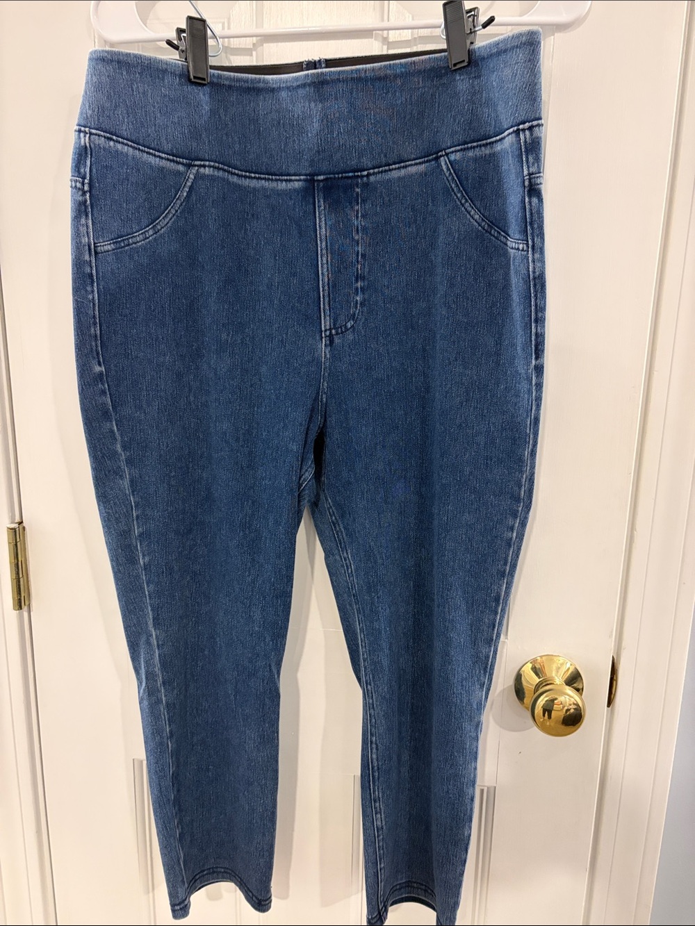 HALARA Dark Blue Stretch Pull-On Jeggings